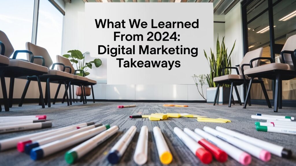 What We Learned From 2024 - Digital Marketing Takeaways